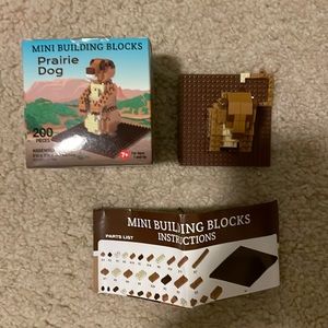 Bryce Canyon Gift Shop Mini Prairie Dog Building Blocks 200 pieces